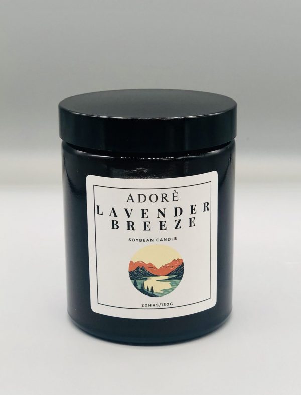 Lavender Breeze scented candle 20hrs - Image 4