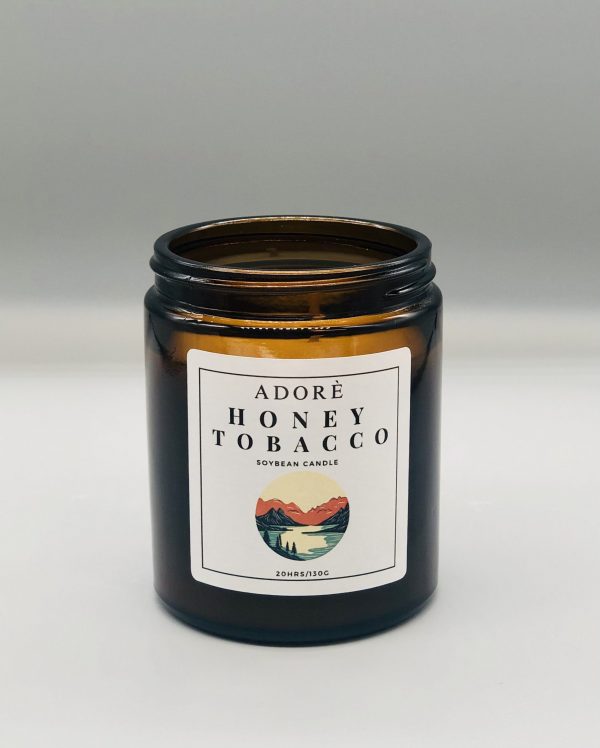 Honey Tobacco scented Candle 20hrs - Image 5