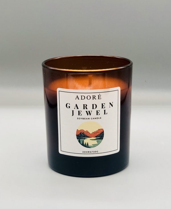 Garden Jewel scented candle 20hrs - Image 5