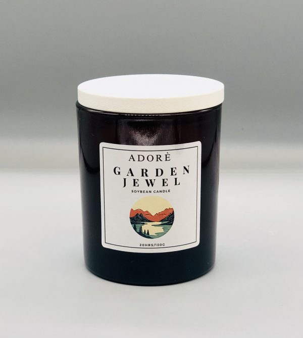Garden Jewel scented candle 20hrs - Image 6