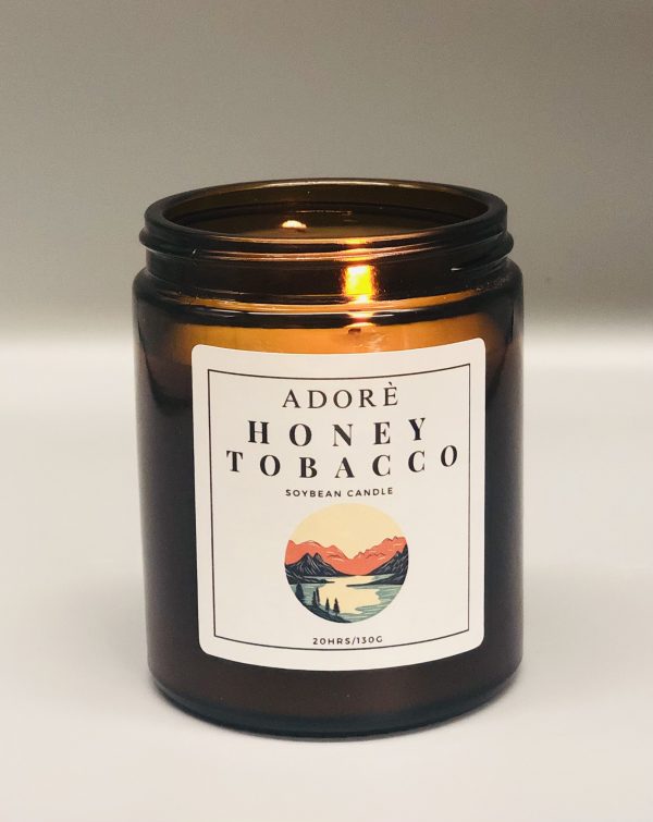 Honey Tobacco scented Candle 20hrs - Image 4