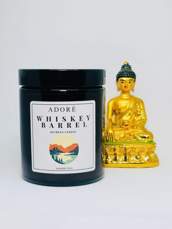 Whiskey Barrel Scented Candle 20hrs - Image 4