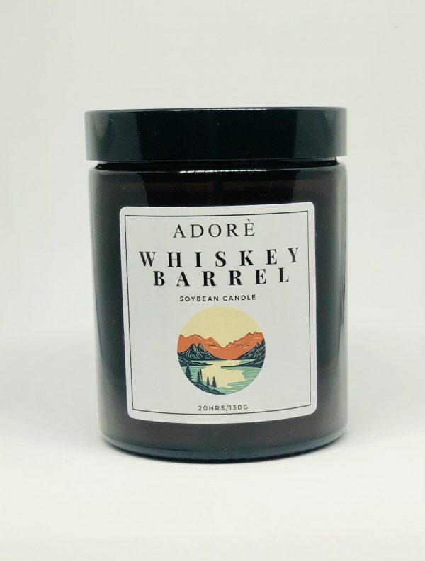 Whiskey Barrel Scented Candle 20hrs - Image 3
