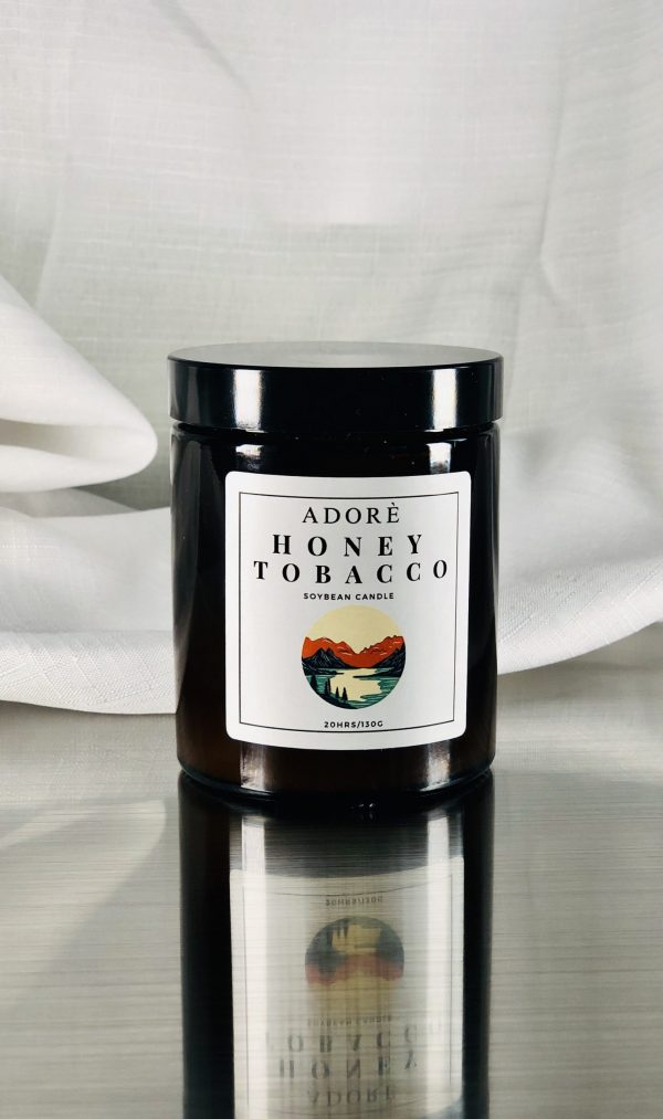 Honey Tobacco scented Candle 20hrs - Image 6