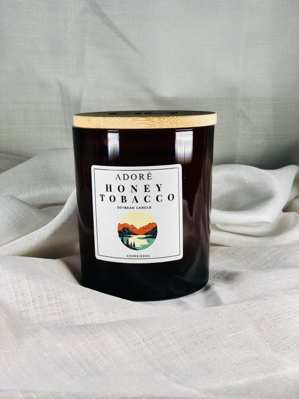 Honey Tobacco scented Candle 40hrs - Image 6