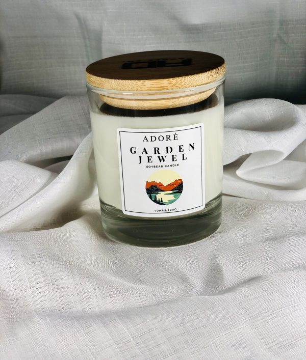 Garden Jewel scented candle 40hrs - Image 7