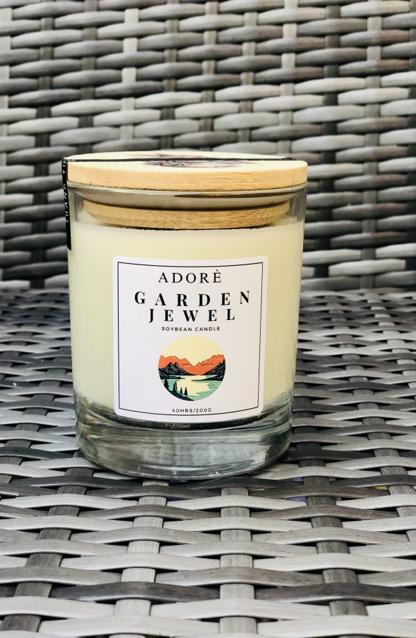 Garden Jewel scented candle 40hrs - Image 3