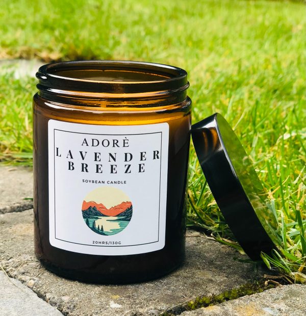 Lavender Breeze scented candle 20hrs