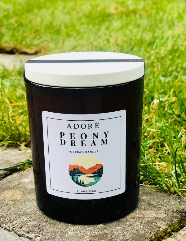 Peony Dream scented candle 20hrs