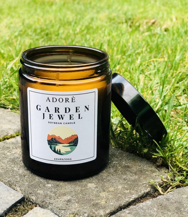 Garden Jewel scented candle 20hrs - Image 3