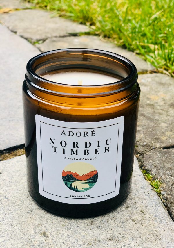 Nordic Timber Scented Candle 20hrs