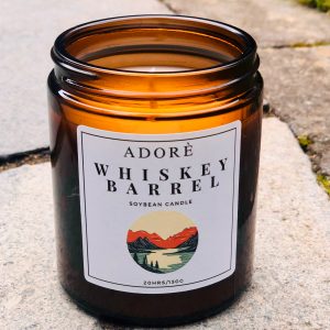 Whiskey Barrel Scented Candle 20hrs