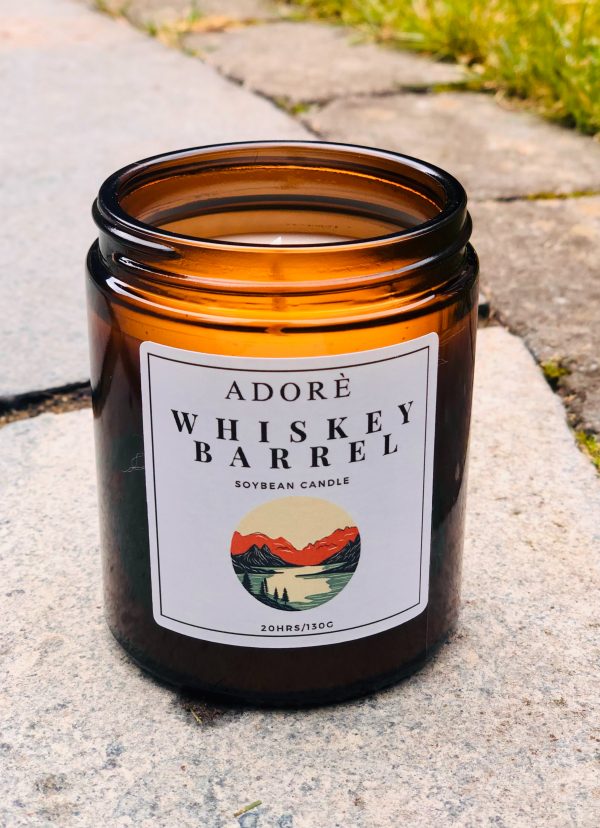 Whiskey Barrel Scented Candle 20hrs
