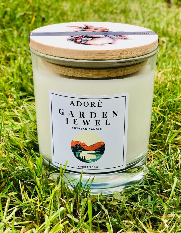 Garden Jewel scented candle 40hrs