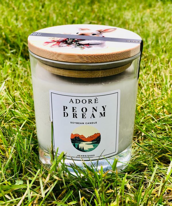 Peony Dream scented candle 40hrs