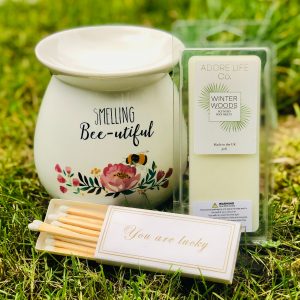 Quiet Clay wax burner set