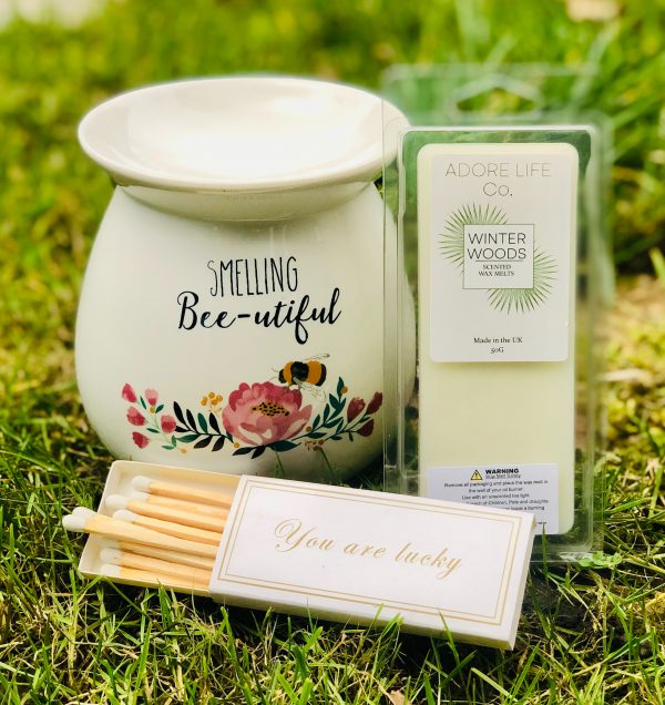 Quiet Clay wax burner set